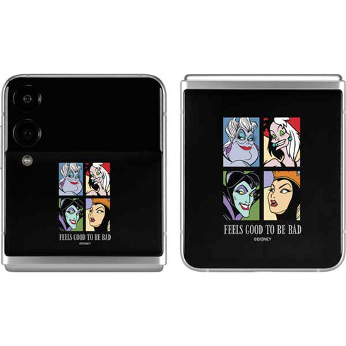 Disney Villains Characters Feels Good To Be Bad Galaxy Z Flip4 5G Skin